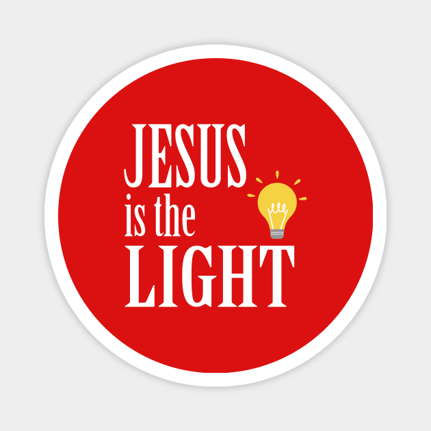 Jesus is the Light Magnet by JevLavigne